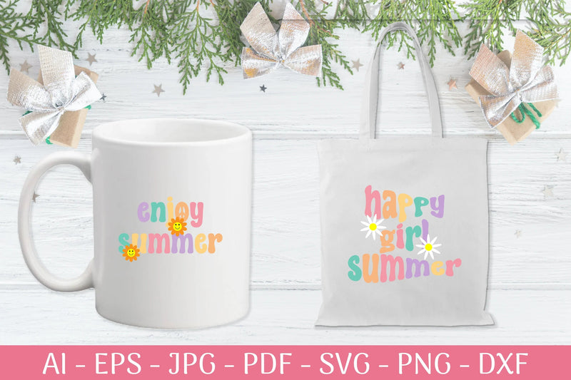 Summer Retro SVG Bundle - CraftNest - Digital Crafting and Art