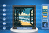Summer Beach Window Papercut SVG Bundle