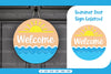 Summer Door Sign Lasercut SVG Bundle
