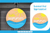 Summer Door Sign Lasercut SVG Bundle