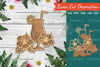 Summer Drink Laser Cut Decoration Clipart Bundle