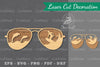 Summer Glasses Laser Cut Decoration Clipart Bundle