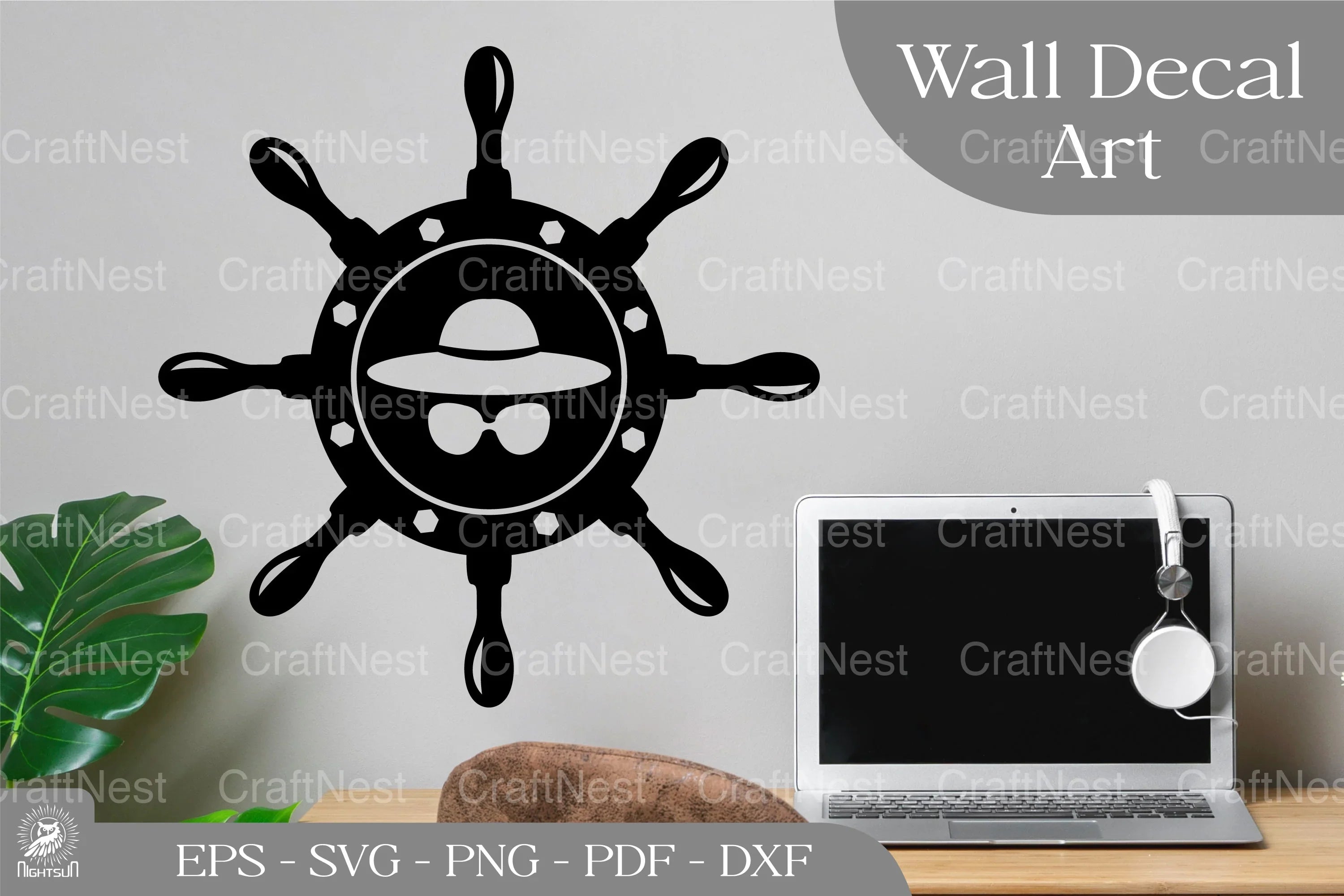Summer Hat Wall Decor Clipart Bundle - CraftNest - Digital Crafting and Art