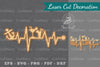 Summer Heartbeat Laser Cut Decoration Clipart Bundle