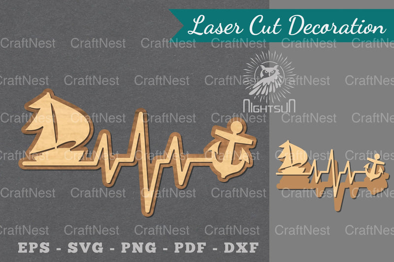 Summer Heartbeat Laser Cut Decoration Clipart Bundle - CraftNest - Digital Crafting and Art
