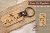 Summer Heartbeat Laser Cut Keychain SVG Bundle