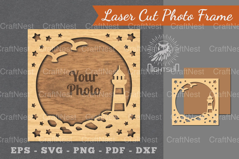 Summer Laser Cut Photo Frame Clipart Bundle - CraftNest - Digital Crafting and Art