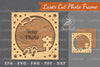 Summer Laser Cut Photo Frame Clipart Bundle