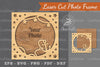 Summer Laser Cut Photo Frame Clipart Bundle