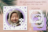 Summer Layered Frame Papercut SVG Bundle