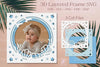 Summer Layered Frame Papercut SVG Bundle