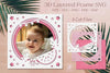 Summer Layered Frame Papercut SVG Bundle