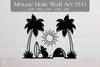 Summer Mouse Hole Wall Art Sticker Clipart Bundle