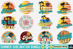 Summer Clipart Bundle for Creative Projects - CraftNest - Digital Crafting and Art