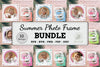 Summer Photo Frame Clipart Bundle