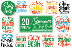 Summer Design SVG Bundle 1 - CraftNest - Digital Crafting and Art