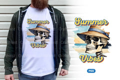 Summer Vibes Skeleton Clipart Bundle - CraftNest - Digital Crafting and Art