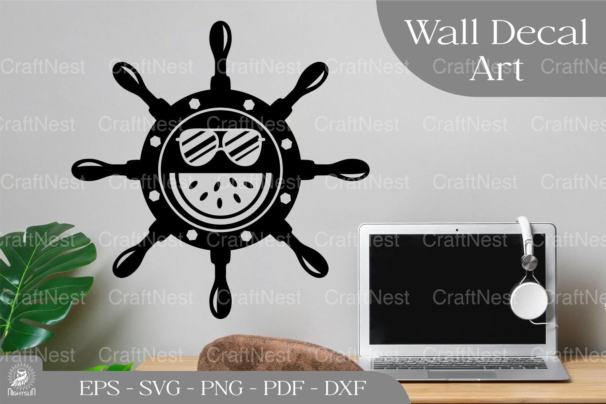 Summer Wall Decal Art Collection - CraftNest - Digital Crafting and Art