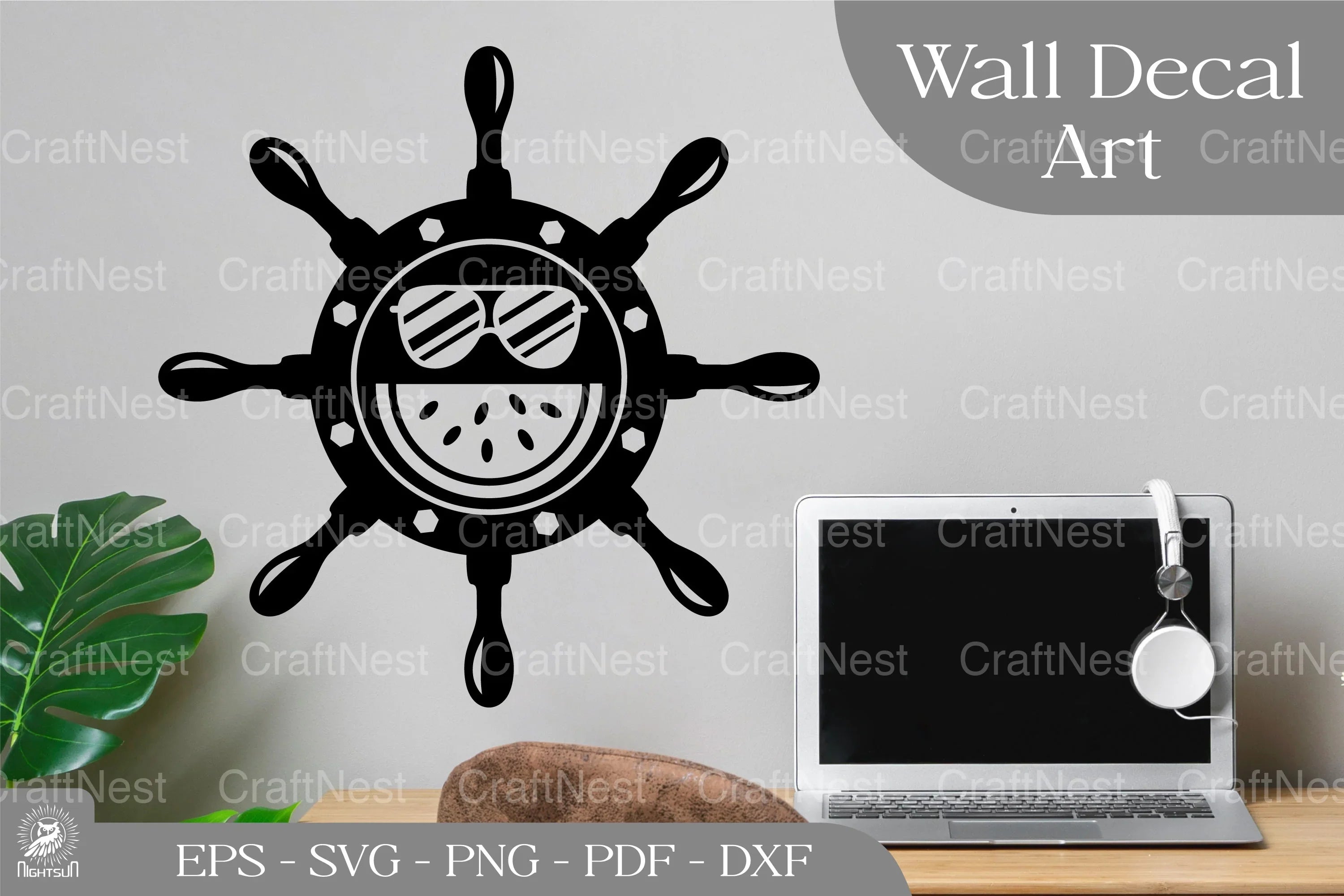 Summer Wall Decal Art Collection - CraftNest - Digital Crafting and Art
