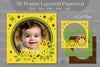 Sunflower 3D Frame SVG Bundle