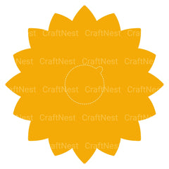 Sunflower Candy Holder SVG Bundle - CraftNest - Digital Crafting and Art