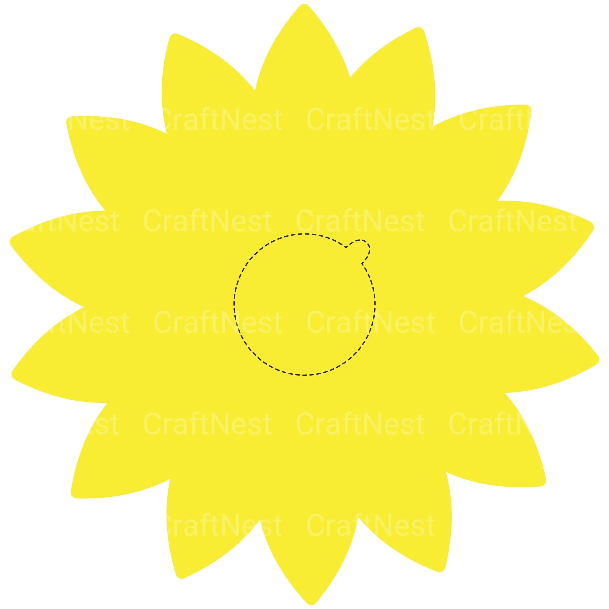 Daisy Flower Candy Holder SVG Bundle - CraftNest - Digital Crafting and Art