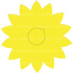Daisy Flower Candy Holder SVG Bundle - CraftNest - Digital Crafting and Art