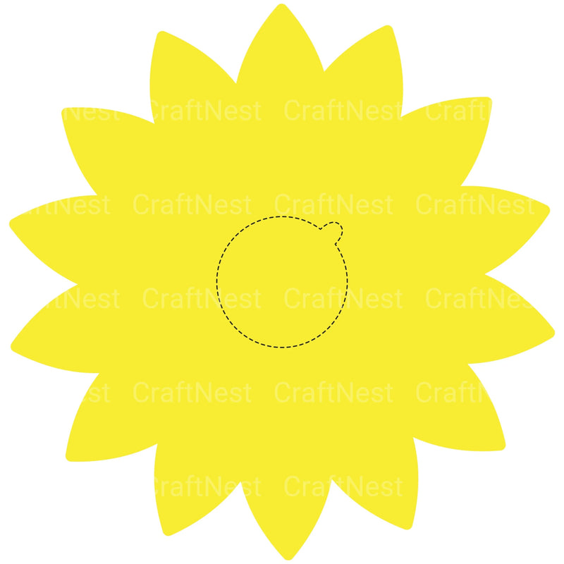 Daisy Flower Candy Holder SVG Bundle - CraftNest - Digital Crafting and Art