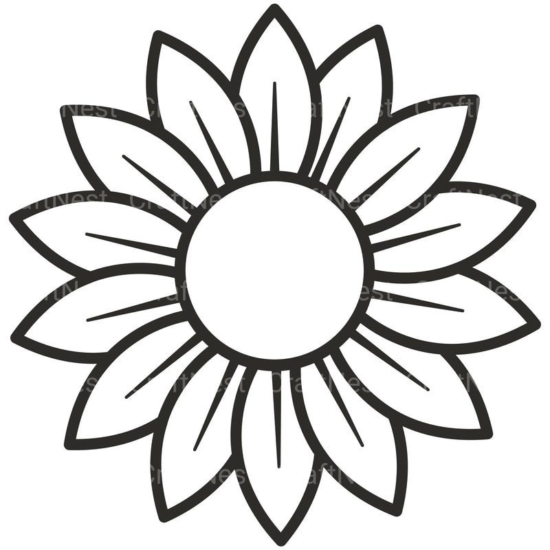 Daisy Flower Candy Holder SVG Bundle - CraftNest - Digital Crafting and Art