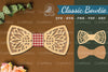 Sunflower Laser Cut Bowtie SVG Bundle