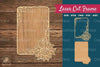 Sunflower Laser Cut Frame SVG Bundle