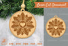 Sunflower Laser Cut Ornament SVG Bundle