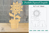 Sunflower Printable Cut Template Bundle