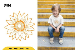 Sunflower Flower SVG Bundle - CraftNest - Digital Crafting and Art