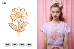 Sunflower Flower SVG Bundle - CraftNest - Digital Crafting and Art