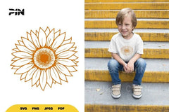 Sunflower Flower SVG Bundle - CraftNest - Digital Crafting and Art