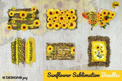 Sunflower Clipart Bundle - CraftNest - Digital Crafting and Art