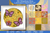 Sunflower Butterfly 3D Shadowbox Papercut SVG Bundle