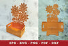 Sunflowers Box Display Papercut Clipart Bundle