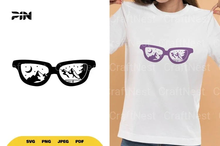 Sunglasses Adventure SVG Bundle - CraftNest - Digital Crafting and Art