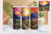 Sunset Desert Landscape Tumbler Wrap Bundle