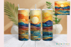 Sunset Desert Landscape Tumbler Wrap Bundle