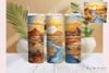 Sunset Desert Landscape Tumbler Wrap Bundle