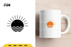 Sunset Cut File SVG Bundle - CraftNest - Digital Crafting and Art