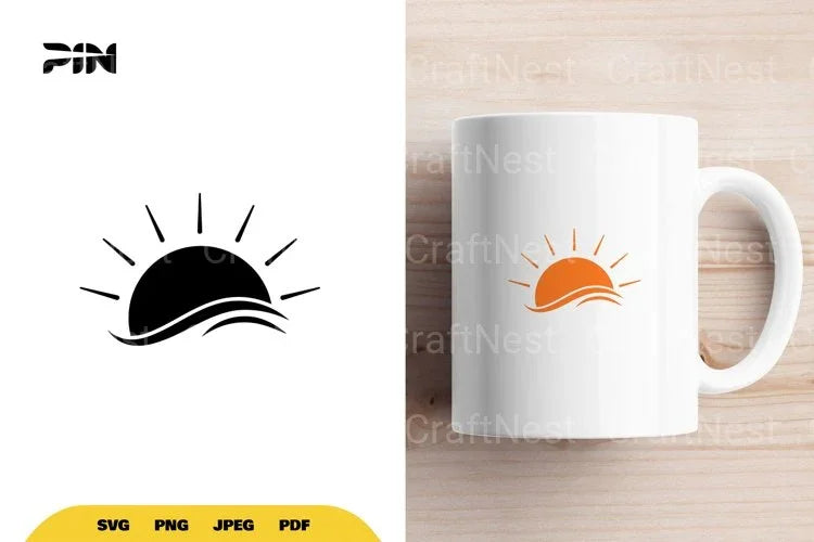 Sunset SVG Bundle - CraftNest - Digital Crafting and Art