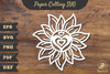 Sunshine Heart Papercut Clipart Bundle