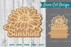 Sunshine Laser Cut Sign SVG Bundle