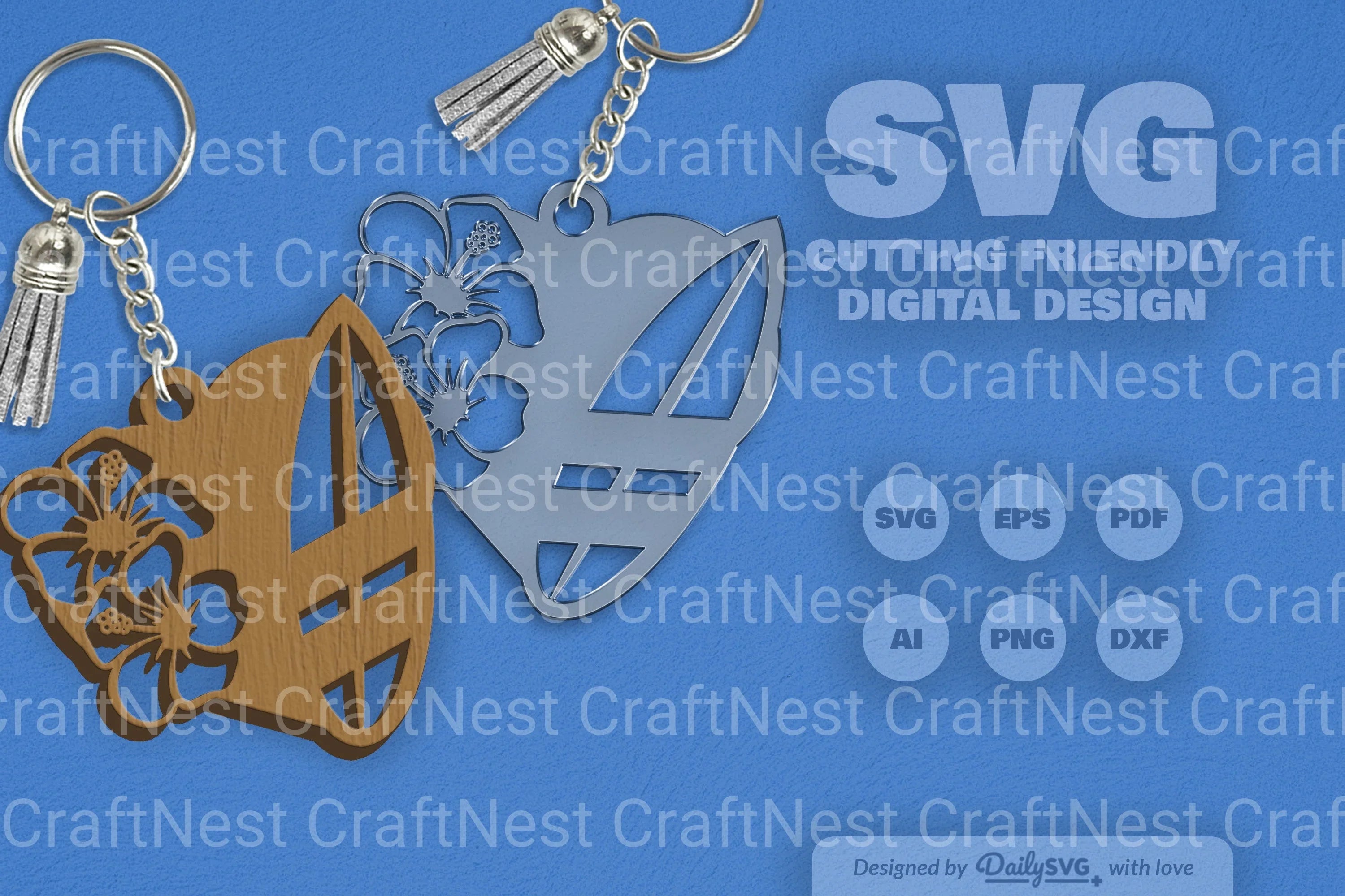 Surfing Board Summer SVG Bundle