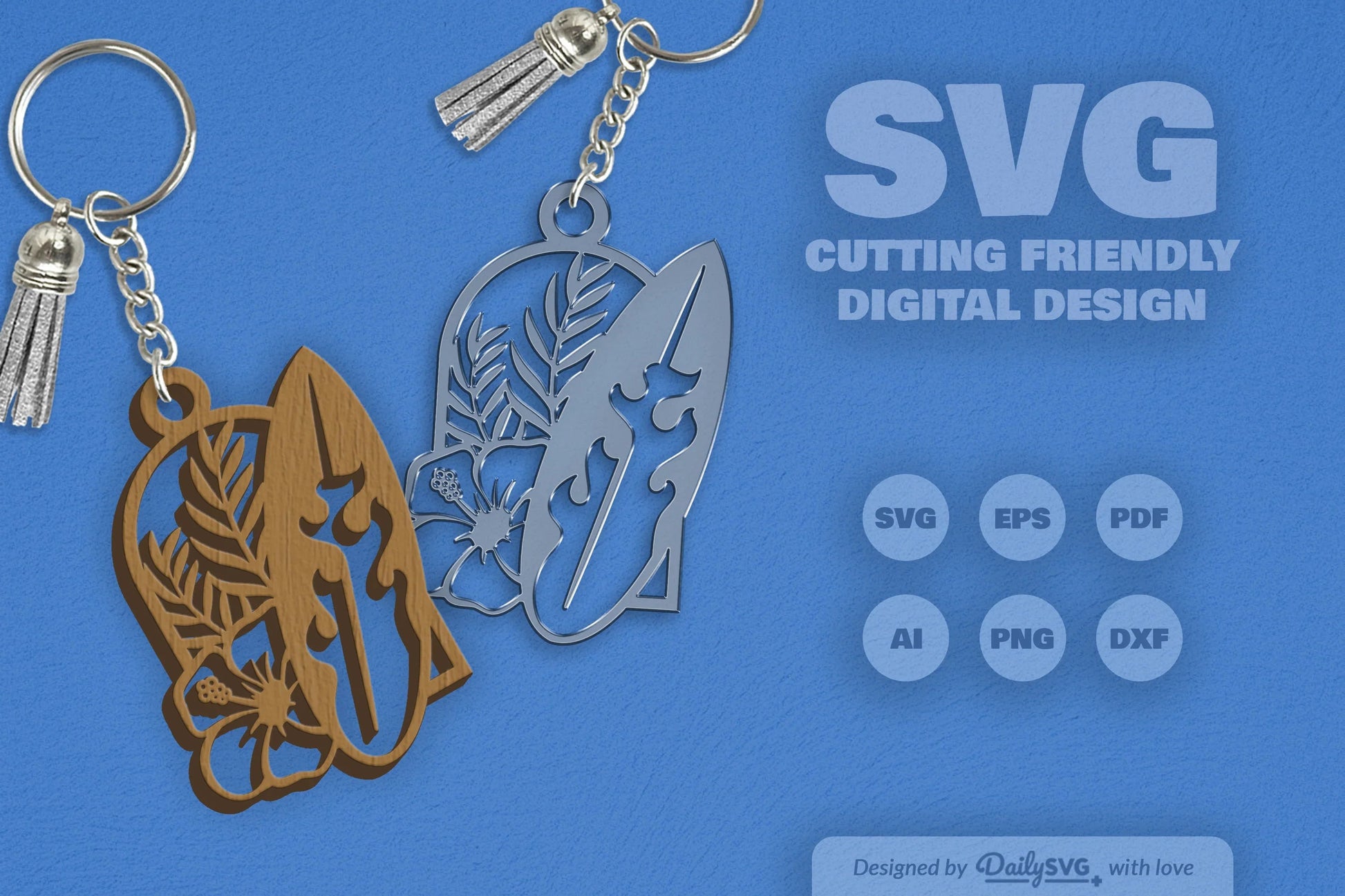 Surfing Board Summer SVG Bundle 3 - CraftNest - Digital Crafting and Art