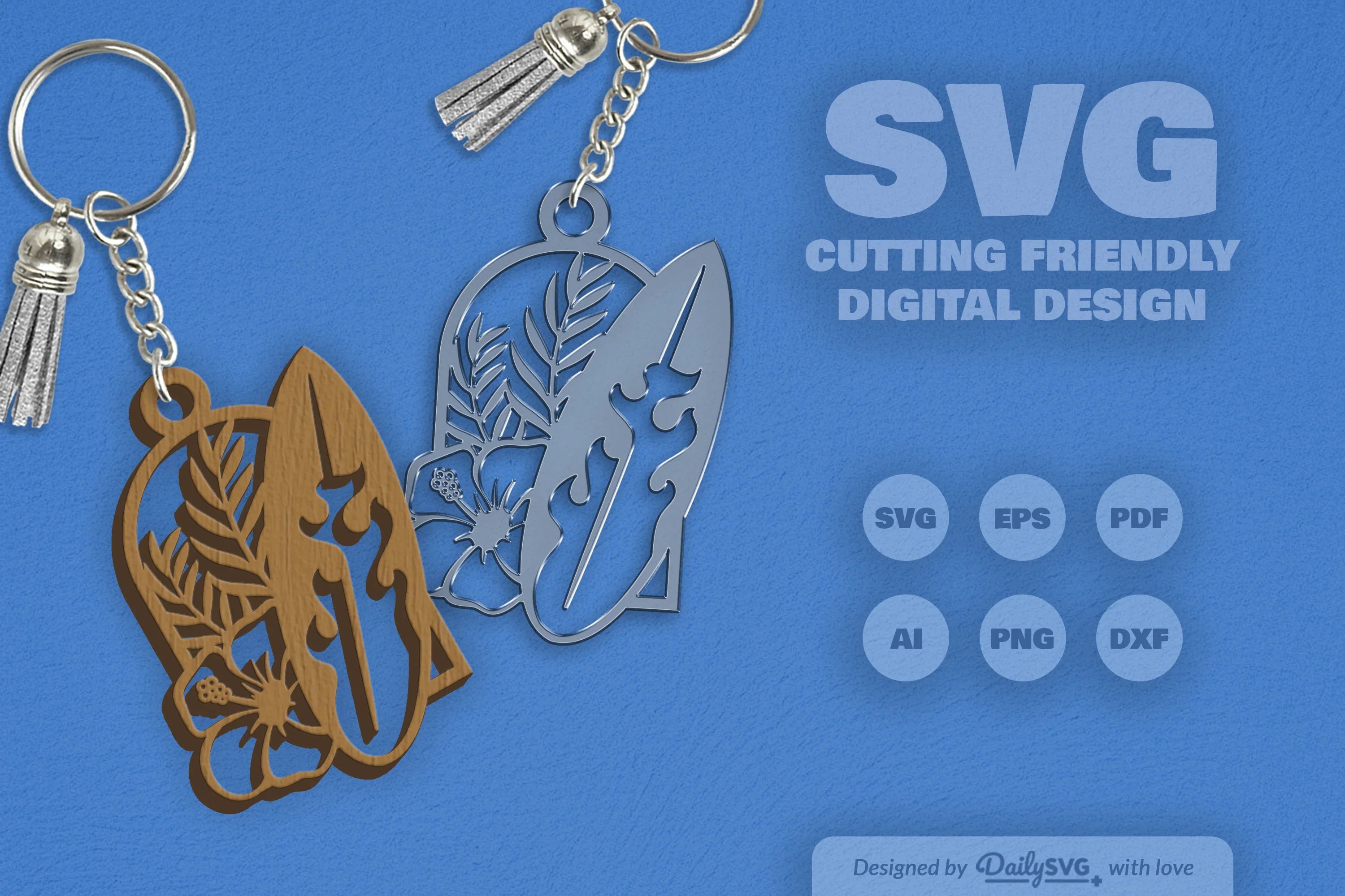 Surfing Board Summer SVG Bundle 3 - CraftNest - Digital Crafting and Art